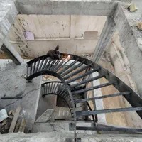 پله معلق، گرد، باکس وسط، استیل|مصالح و تجهیزات ساختمان|پردیس, |دیوار