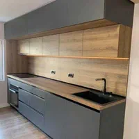 کابینت سفارشی رنگ خاکی(کد ۱۳۸۸)|مصالح و تجهیزات ساختمان|رشت, دیانتی|دیوار