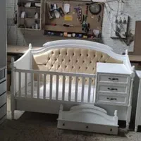 تخت خواب نوزاد مدل فانتزی کاناپه سرویس|تخت و سرویس خواب|تبریز, |دیوار