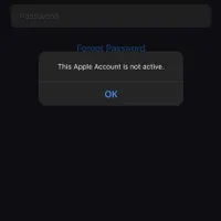 رفع خطای اپل آیدی نات اکتیو