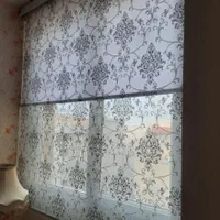 پرده زبرا پلیسه چاپی