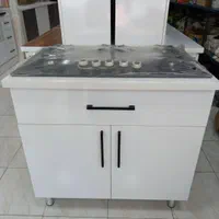 کابینت زیرگازی تمام ام دی اف و اجاق گاز رومیزی|مصالح و تجهیزات ساختمان|تهران, نعمت‌آباد|دیوار
