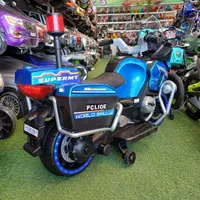 موتورشارژی پلیس policeرنگ متالیک باکس دار|اسباب‌بازی بچه|مشهد, توس (بلوار توس)|دیوار