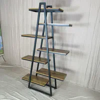 کتابخانه 3 شلف 3 طبقه2 ویترین2 چوب و فلز1|کتابخانه، شلف، قفسه‌های دیواری|اصفهان, رهنان|دیوار