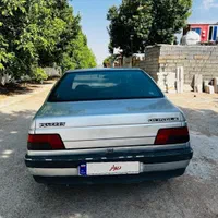 پژو ۴۰۵ مدل ۹۰ دوگانه کارخانه تک برگ سند کارمندی|خودرو سواری و وانت|صدرا-فارس, |دیوار
