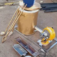 کوره با تحمل دمای ۱۸۰۰درجه ذوب|ماشینآلات صنعتی|مبارکه, |دیوار