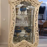 بوفه چوبی بسیار خاص و زیبا|بوفه، ویترین، کنسول|تبریز, |دیوار