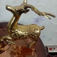 گوزن برنجی|مجسمه، تندیس، ماکت|پاکدشت, |دیوار