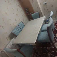 تخت خواب ۲نفره ،تشک ۲نفره،میزنهارخوری ۶نفره|مبلمان خانگی و میز عسلی|اصفهان, دستگرده|دیوار