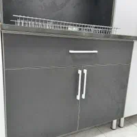 کابینت زیرگازی تمام ام دی اف و اجاق گاز رومیزی|مصالح و تجهیزات ساختمان|تهران, نعمت‌آباد|دیوار
