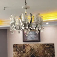 لوستر ۸ شعله|لوستر و چراغ آویز|تهران, قنات‌کوثر|دیوار