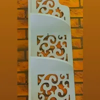 استند حمام توالت شلف ضدآب کنجی pvc سفید نانو|لوازم سرویس بهداشتی|مشهد, کوشش|دیوار
