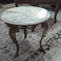دو عدد میز سنگ مرمر ایرانی - قدیمی، خاص و با ارزش|مبلمان خانگی و میز عسلی|رشت, گلسار|دیوار