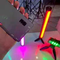 نور باتومی RGB ۳۶۰رنگ باتوم لایت رینگ لایت b320|دوربین عکاسی و فیلم‌برداری|مشهد, وکیل‌آباد|دیوار