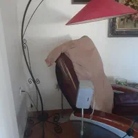 اباژور پایه بلند فرفورژه نو نو اصلا استفاده نشده|چراغ خواب و آباژور|سلمان‌شهر, |دیوار