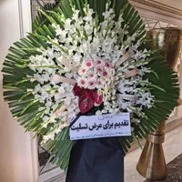 گل برای تسلیت تاج گل ختم،ترحیم،نمایشگاهی|گل و گیاه طبیعی|تهران, بازار|دیوار