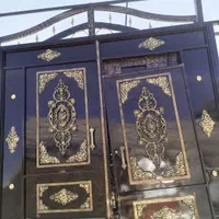 درب حیاط باغ تاجدار فرفورژه مدل صدفی 089 المهدی|مصالح و تجهیزات ساختمان|تبریز, |دیوار