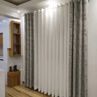 پانج شده حریربدون نیاز به آستر و پانچ شده مخمل|پرده، رانر، رومیزی|مشهد, سجادیه|دیوار