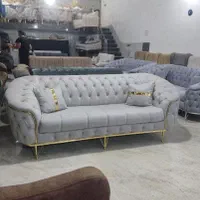 مبل صدفی نیم دایره|مبلمان خانگی و میز عسلی|ارومیه, |دیوار