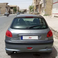 پژو 206 تیپ ۲، مدل ۱۳۸۶|خودرو سواری و وانت|یزد, |دیوار