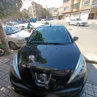 207 مشکی دنده ای در حد