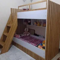 تخت دوطبقه محکم تحمل وزن تا۵۰۰ کیلو