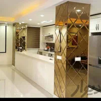 شیشه بری آینه کاری دکوراتیو پی وی سی توری دفرمه|خدمات پیشه و مهارت|بومهن, |دیوار