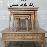 جلو مبلی ضربان با 3 عدد عسلی|مبلمان خانگی و میز عسلی|یزد, |دیوار