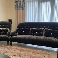 مبلمان خارجی ۹ نفره با غذاخوری ۸ نفره|مبلمان خانگی و میز عسلی|تهران, شهرک ژاندارمری|دیوار