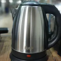 کتری برقی ( استیل پیرکس ساده ریزجوش دار ) چایی ساز