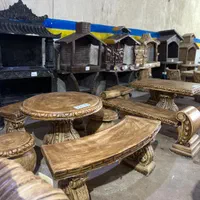 نیمکت میز صندلی|مبلمان خانگی و میز عسلی|رامسر, |دیوار