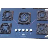 اجاق گاز توکار صفحه جدید ۵شعله شیشه مدل j10|اجاق گاز و لوازم برقی پختوپز|رشت, رشتیان|دیوار