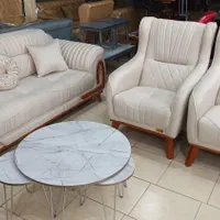 مبل ۸نفره سارینا ترک|مبلمان خانگی و میز عسلی|رشت, رودبارتان|دیوار