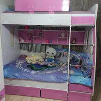 تخت دوطبقه وسرویس کامل ان