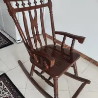 صندلی راک تمام چوب