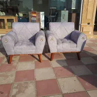 مبل راحتی استیل نیمه استیل|مبلمان خانگی و میز عسلی|بندر انزلی, کلیور|دیوار