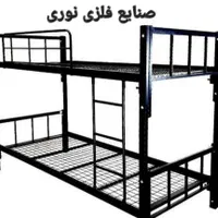 تخت 2طبقه متحرک (تخت دوطبقه) سربازی ودانشجویی|تخت و سرویس خواب|مشهد, خواجه ربیع|دیوار