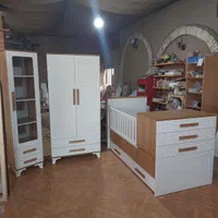 سرویس خواب نوزاد|تخت و سرویس خواب|گلستان (تهران), |دیوار