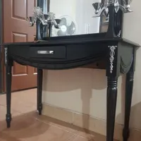 میز آینه تمام چوب|بوفه، ویترین، کنسول|رشت, حسین آباد|دیوار