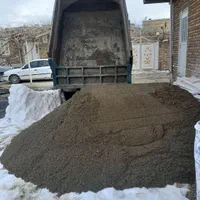 ماسه شن شسته ملاتی آجر خاک پوکه سنگ بادامی قلوه