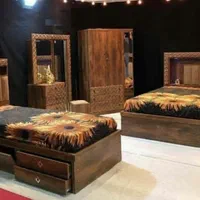 فروش قسطی سرویس خواب هرم|تخت و سرویس خواب|رشت, جانبازان|دیوار