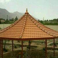 سفال طبرستان شیروانی ورق سقف شیبدار سایبان آلاچیق|خدمات پیشه و مهارت|گلبهار, شهر جدید گلبهار|دیوار