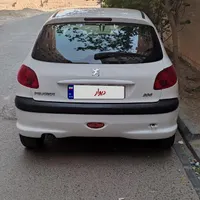 پژو ۲۰۶تیپ ۲|خودرو سواری و وانت|قم, دانش|دیوار