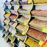 قفسه طبقاتی آجیل ویترین آبشاری شکلات سوپر عطاری|فروشگاه و مغازه|کرج, آزادگان|دیوار