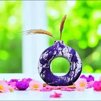 گلدان‌دوناتی‌کاستوم بسلیقه‌مشتری Action Painting