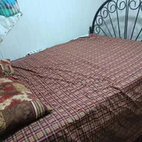 تخت دونفره ویکنفره فرفوژه همراه باتشکر رویا|تخت و سرویس خواب|کاشان, زیدی|دیوار