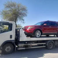 یدک کش وخودروبر کفی خودرو سوارویدککش