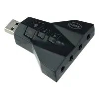 کارت صدای USB اکسترنال K-US9 با کیفیت عالی|قطعات و لوازم جانبی رایانه|تهران, شکیبا|دیوار