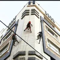 پیچ  رودپلاک کاردر ارتفاع باطناب  بدون داربست راپل|خدمات پیشه و مهارت|پردیس, |دیوار