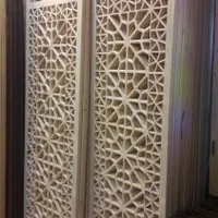 پاراوان گره چینی/پارتیشن گره چینی چوبی/جداکننده|کتابخانه، شلف، قفسه‌های دیواری|تهران, دروازه شمیران|دیوار